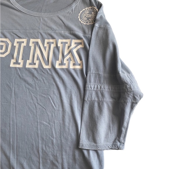 NWOT Victoria’s Secret Pink Batwing Oversized Baseball 3/4 T-shirt (size S) - Picture 6 of 11